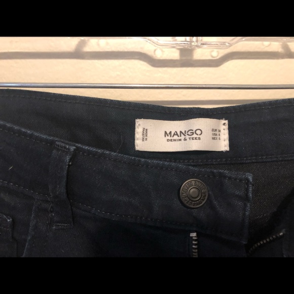 Mango Embroidered Flower Jeans - Picture 2 of 3